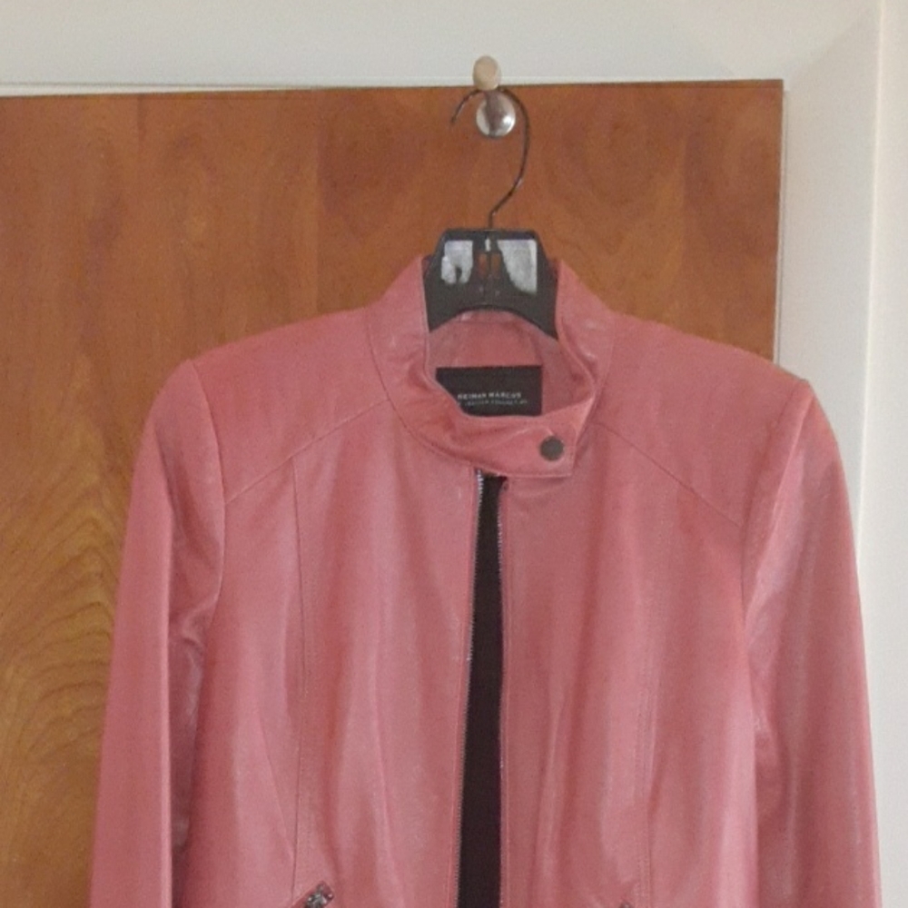 Real designer leather jacket